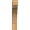 Ekena Millwork Thorton Block Smooth Bracket, Western Red Cedar, 3 1/2"W x 16"D x 20"H BKT04X16X20THR05SWR - alternate 3